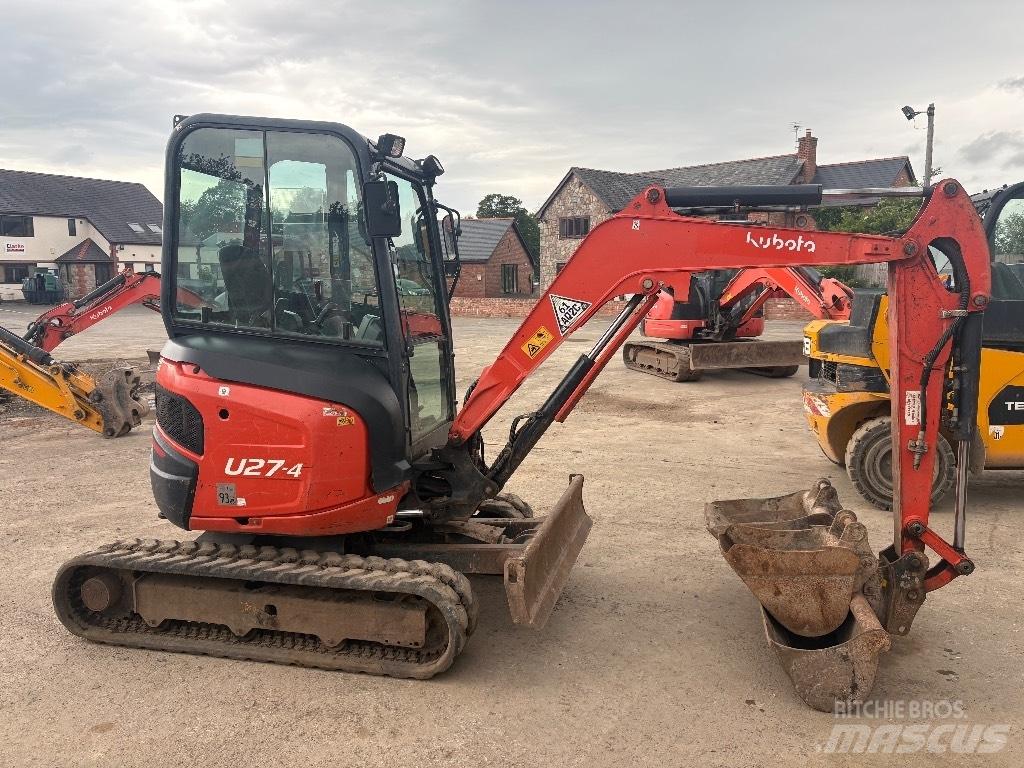 Kubota U 27-4 Mini Escavadoras <7t