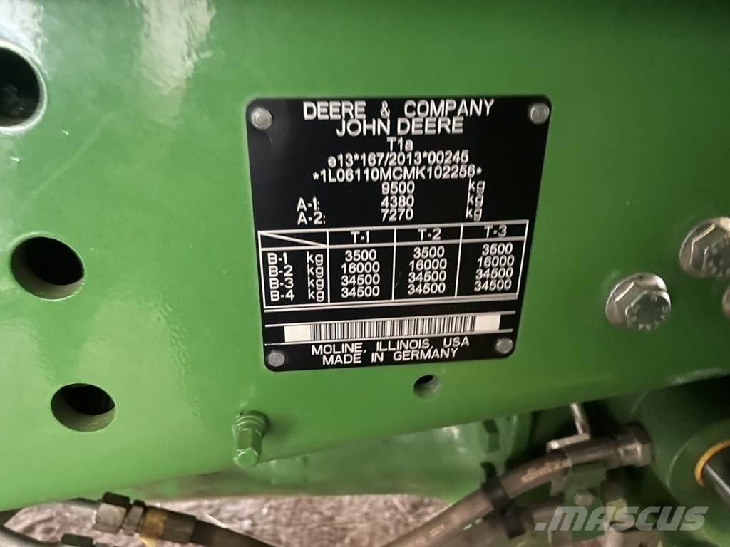 John Deere 6110M Tratores Agrícolas usados