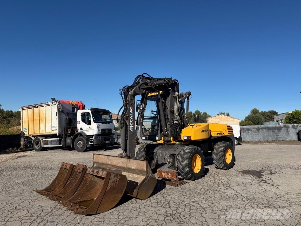Mecalac 12 MSX Escavadoras de rodas
