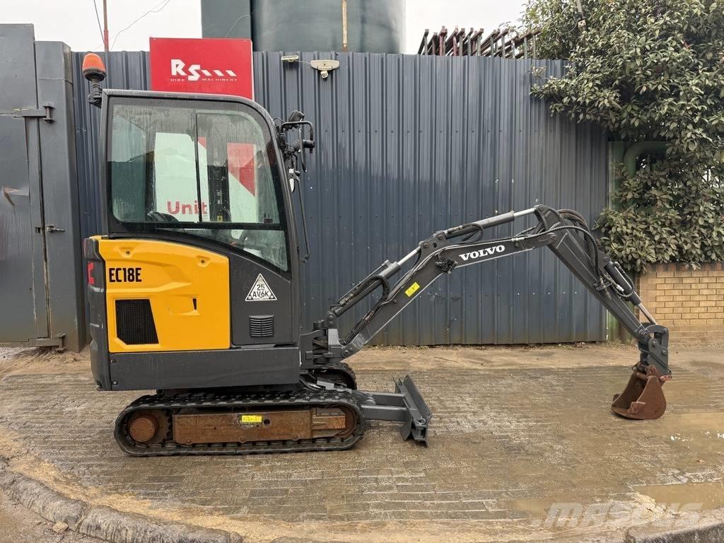 Volvo EC18E Mini Escavadoras <7t