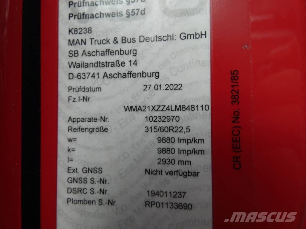 MAN TGX 26.470 Camiões de Transporte Auto