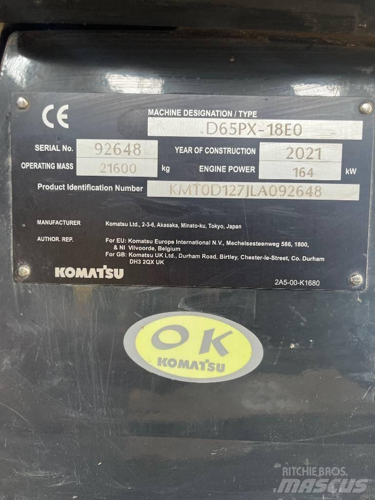 Komatsu D65PX-18E0 Dozers - Tratores rastos