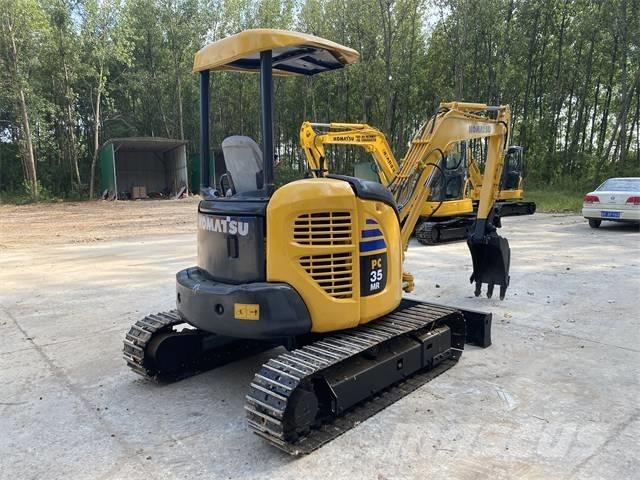 Komatsu PC 35 MR Mini Escavadoras <7t