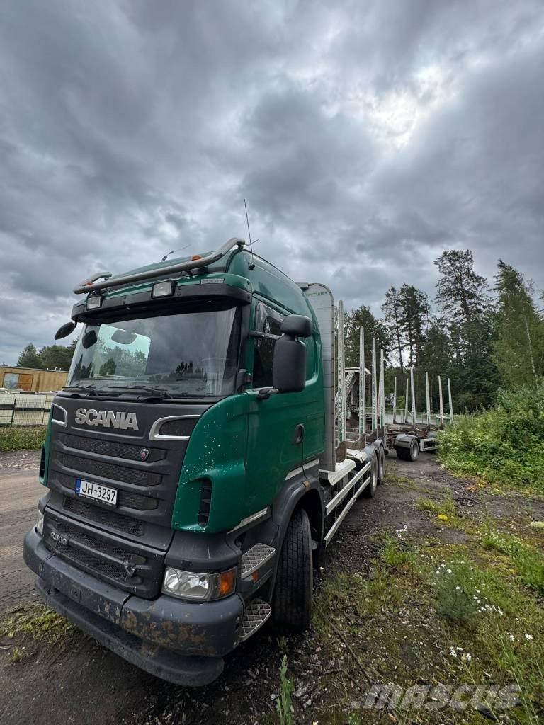 Scania R 500 Camiões de transporte de troncos