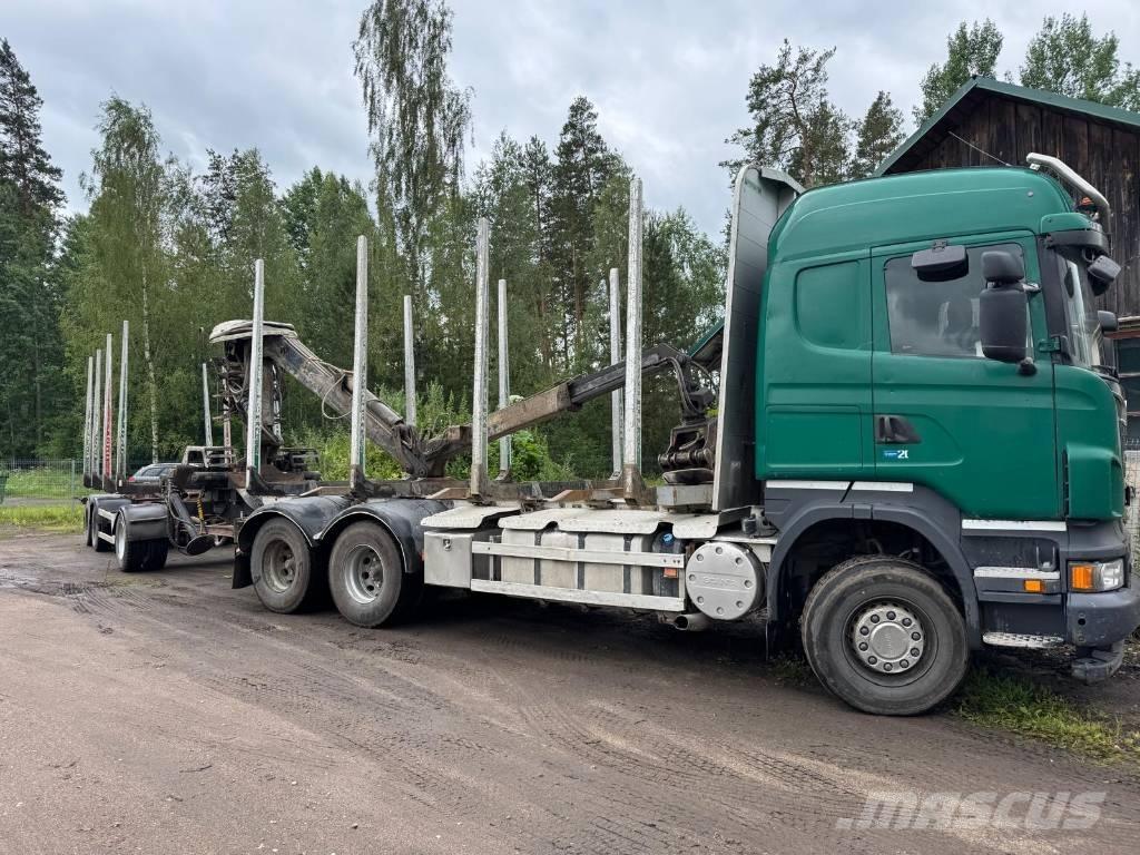 Scania R 500 Camiões de transporte de troncos