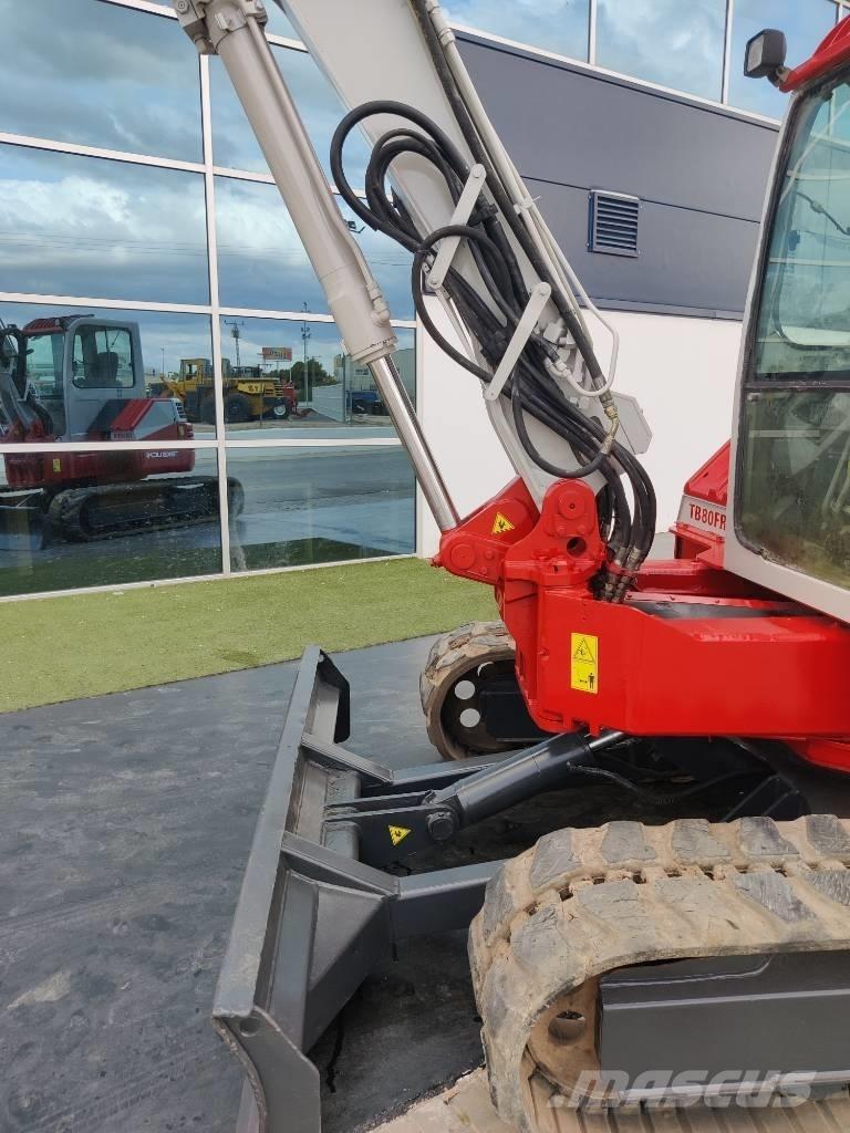 Takeuchi TB 80 FR Escavadoras Midi 7t - 12t