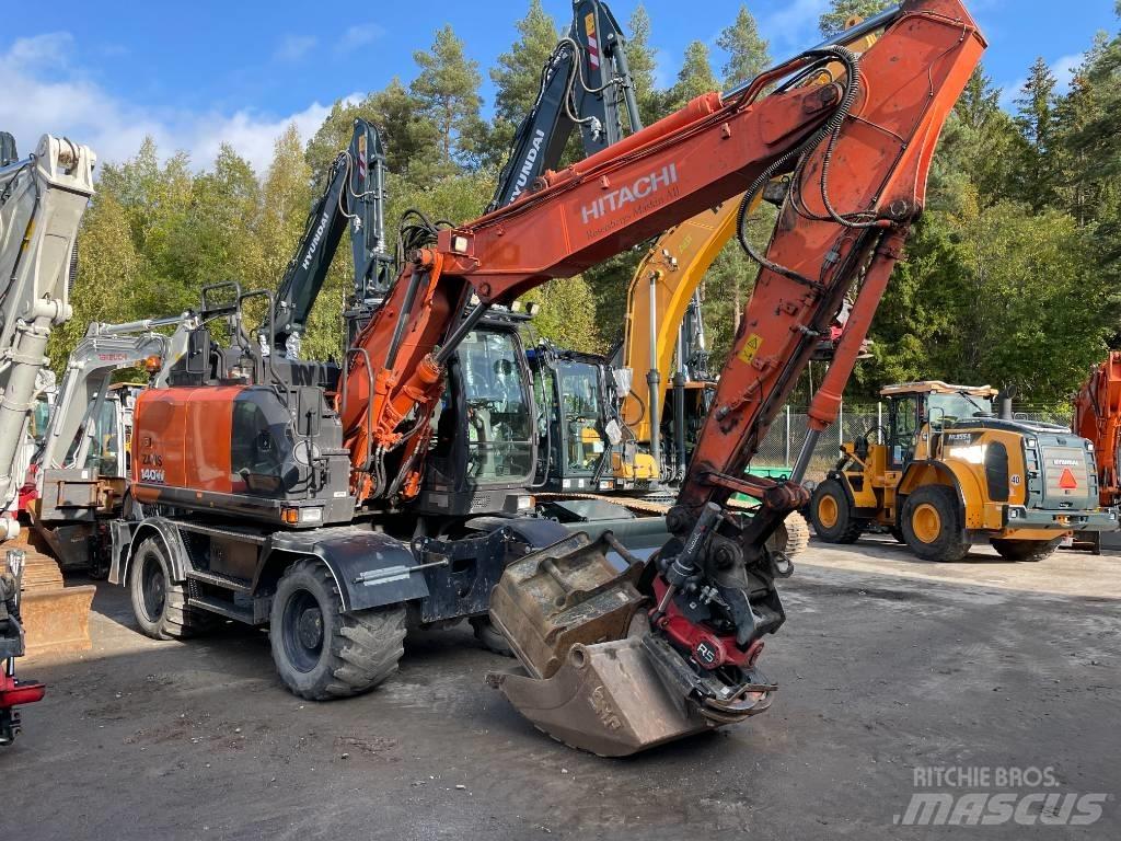 Hitachi 140W-6 Escavadoras de rodas