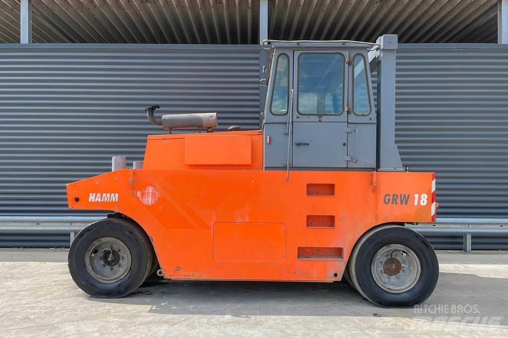 Hamm GRW 24 Cilindros Compactadores de pneus