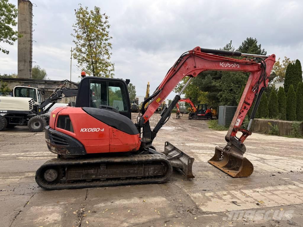 Kubota KX 080-4 Escavadoras Midi 7t - 12t