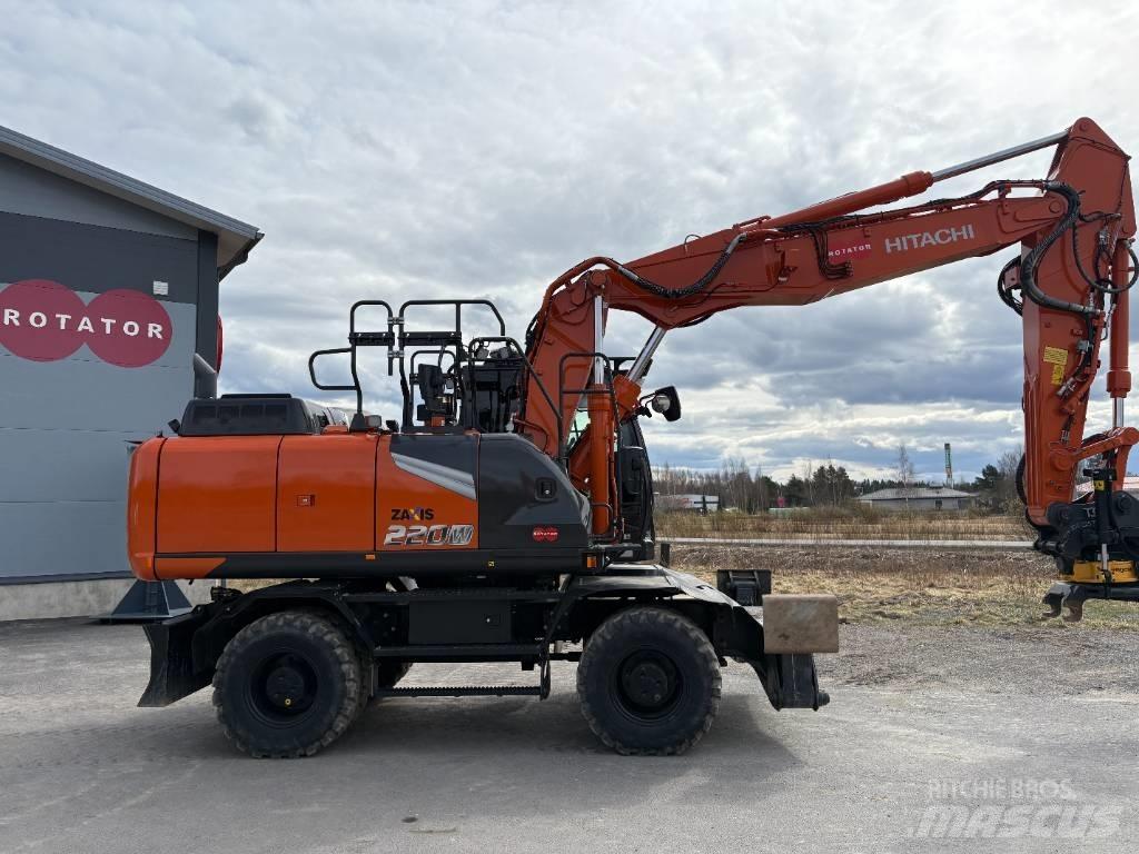 Hitachi ZX220W-7 2P Escavadoras de rodas
