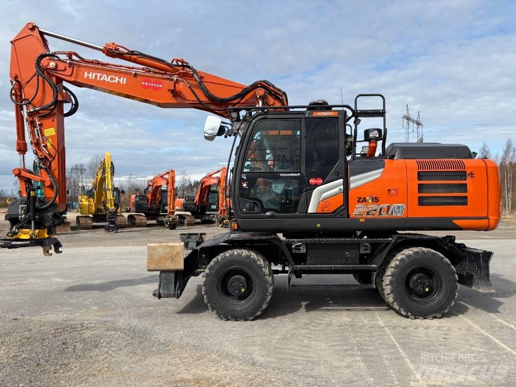 Hitachi ZX220W-7 2P Escavadoras de rodas