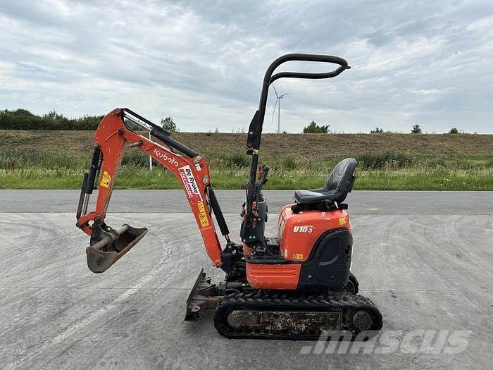 Kubota U10-3 Escavadoras de rastos