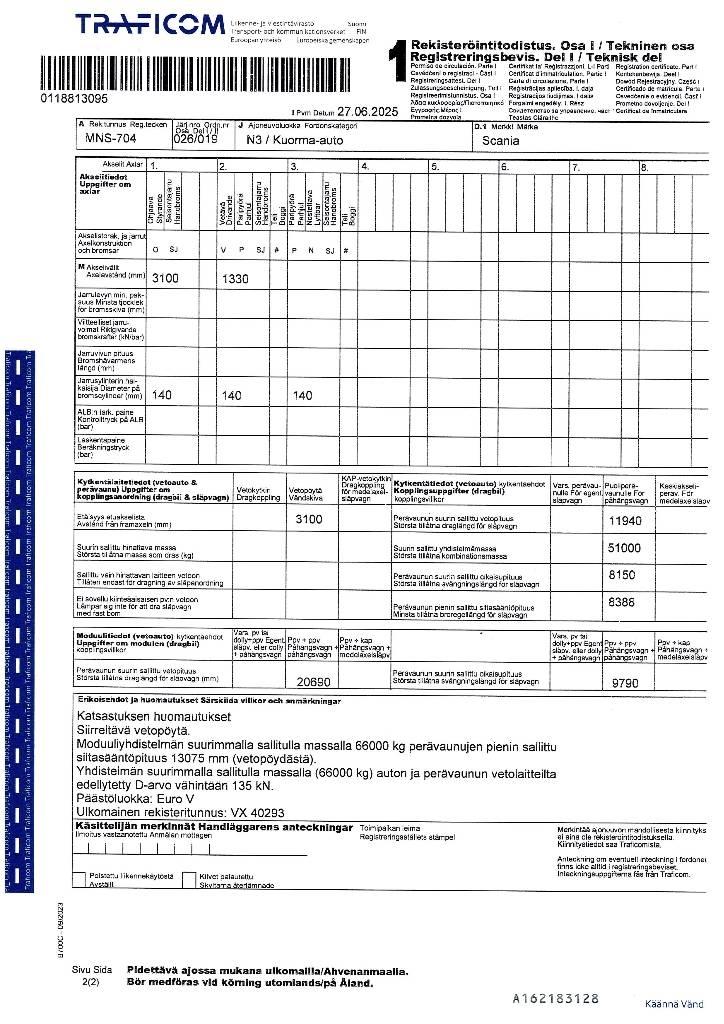 Scania R 560 Tractores (camiões)