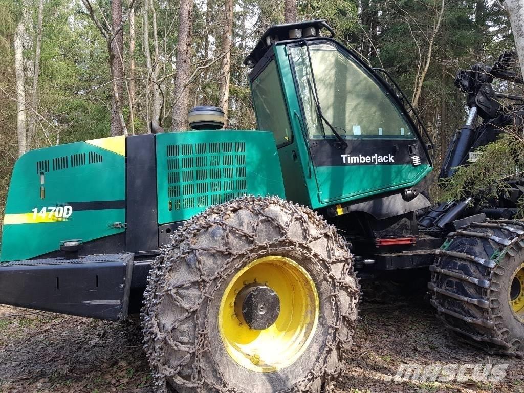 Timberjack 1470D Processadores florestais