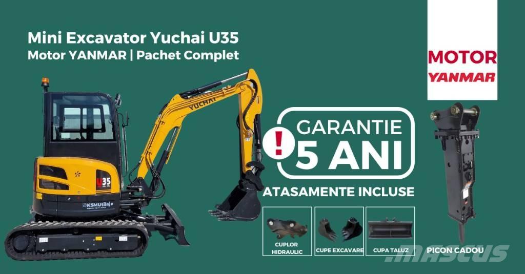 Yuchai U35 STAGE 5 Mini Escavadoras <7t