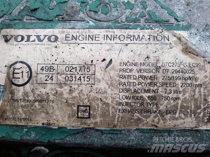  Engines D7C Transportes - Outros
