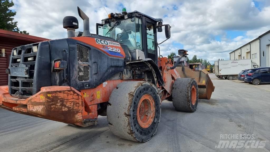 Hitachi ZW 220-6 Pás carregadoras de rodas