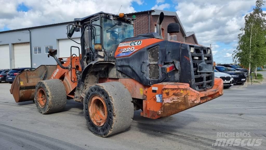 Hitachi ZW 220-6 Pás carregadoras de rodas