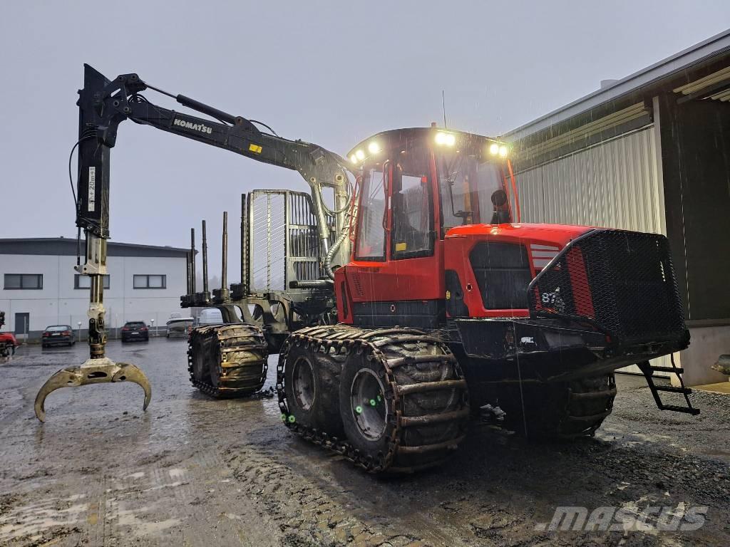 Komatsu 875 Forwarders florestais