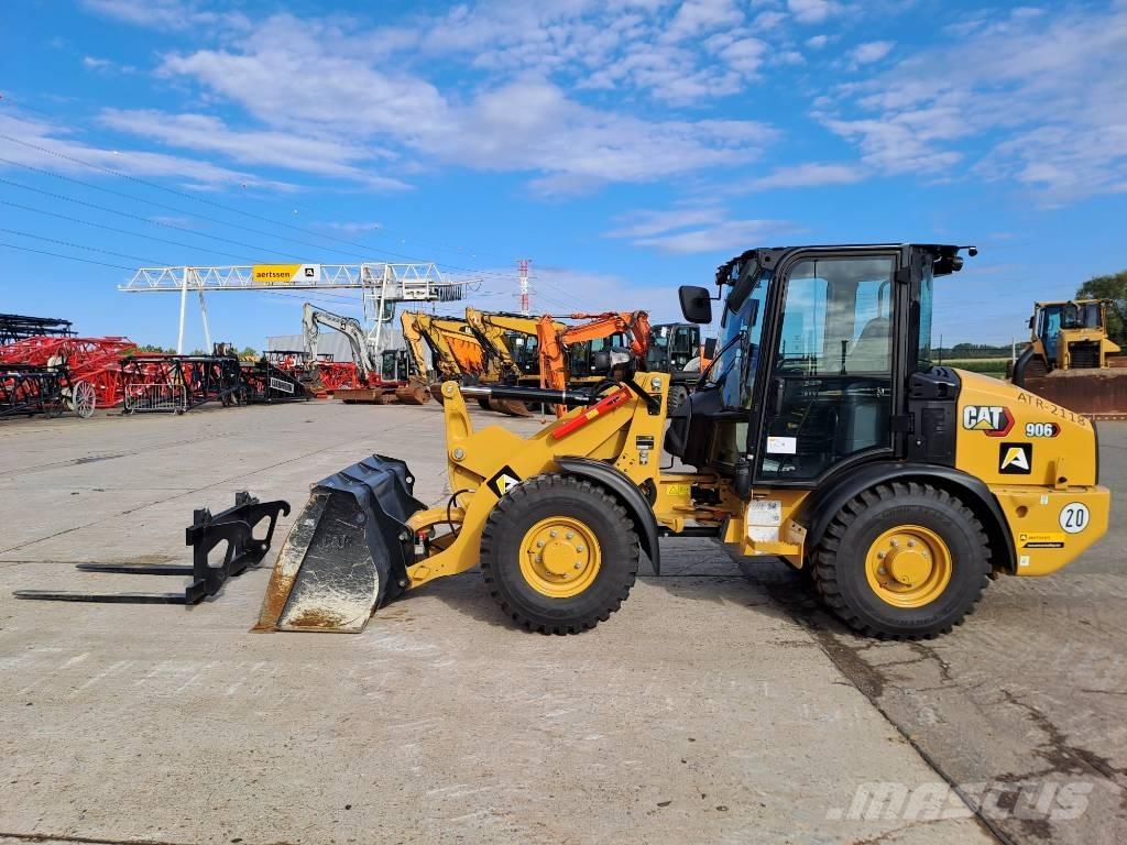 CAT 906 (Bucket + Forks) Pás carregadoras de rodas