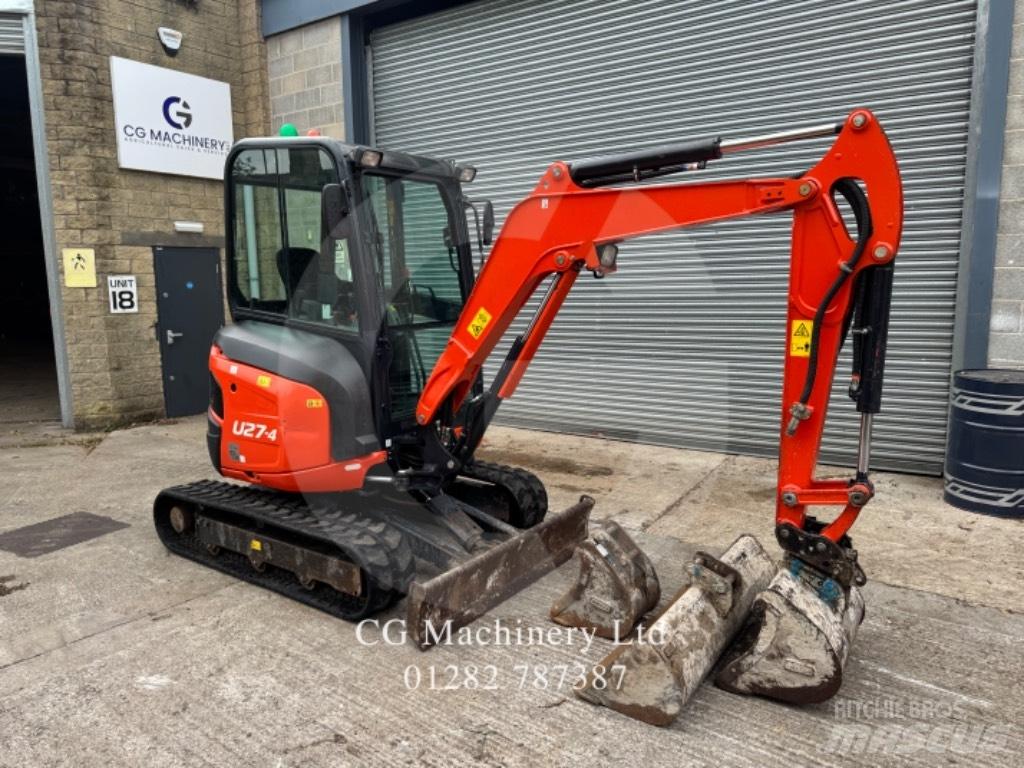 Kubota U 27-4 Mini Escavadoras <7t