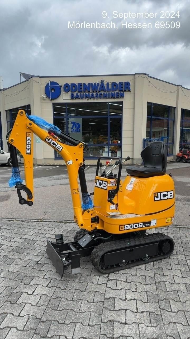 JCB 8008CTS Mini Escavadoras <7t