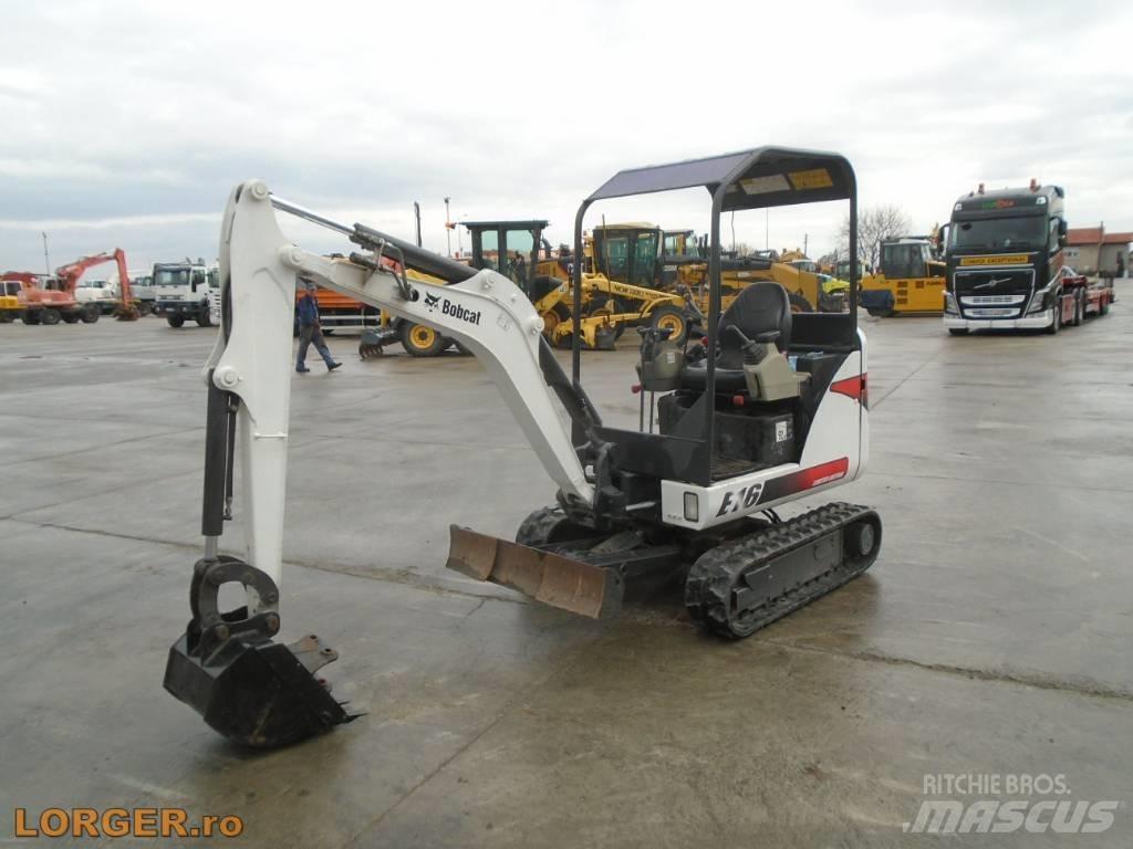 Bobcat E 16 Mini Escavadoras <7t