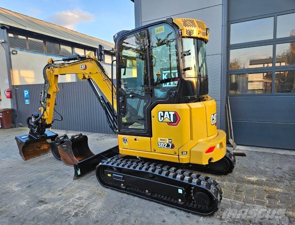 CAT 302.7 CR Mini Escavadoras <7t