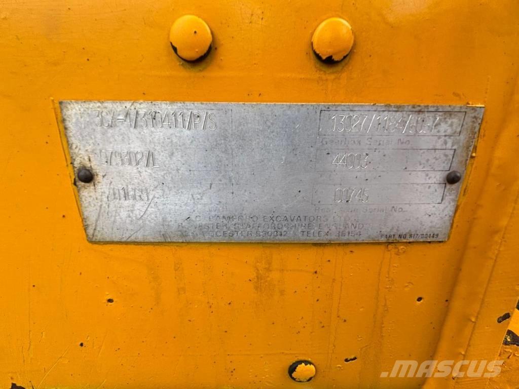 JCB 3 CX Retroescavadoras