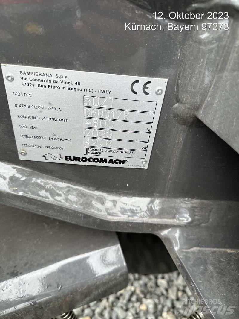 Eurocomach 50ZT Mini Escavadoras <7t