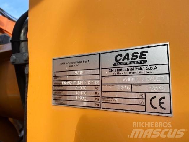 CASE 921F Pás carregadoras de rodas