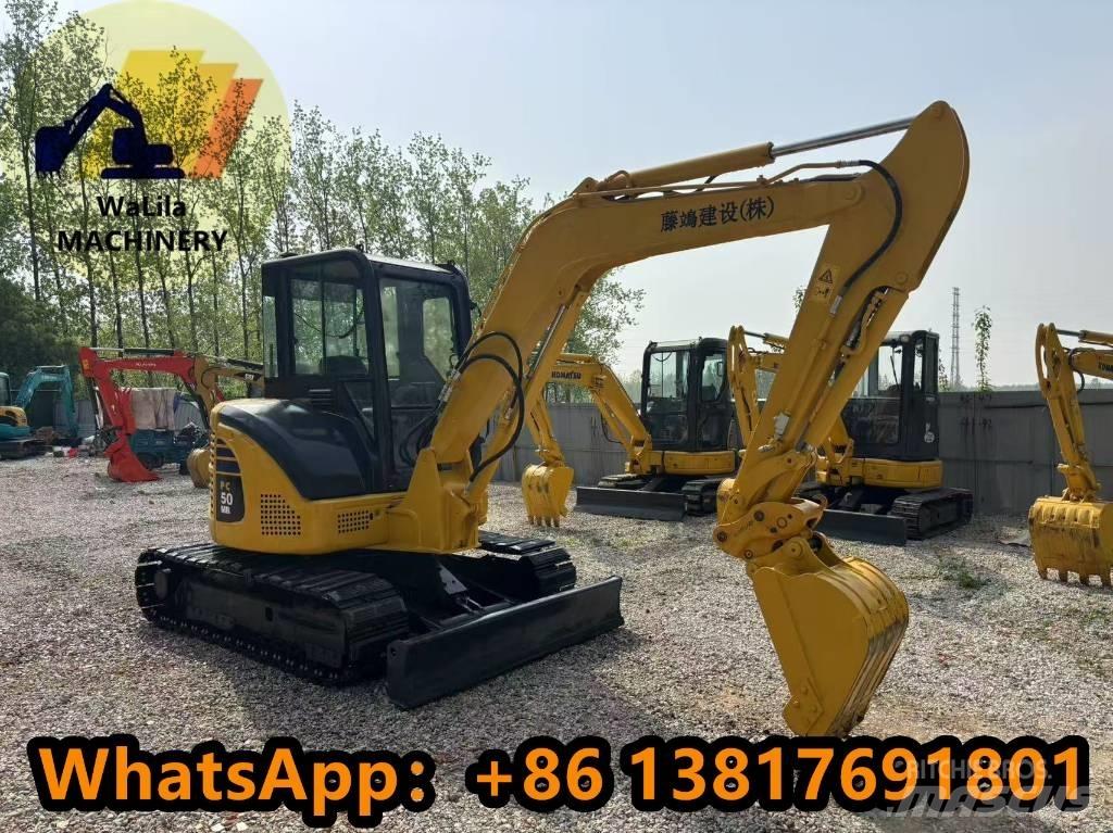 Komatsu PC 50 MR Mini Escavadoras <7t