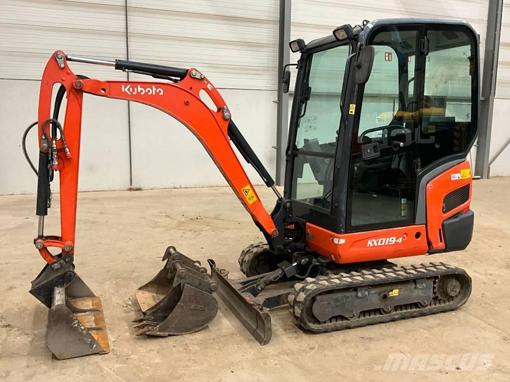 Kubota KX 019-4 Mini Escavadoras <7t