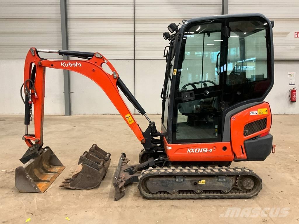 Kubota KX 019-4 Mini Escavadoras <7t