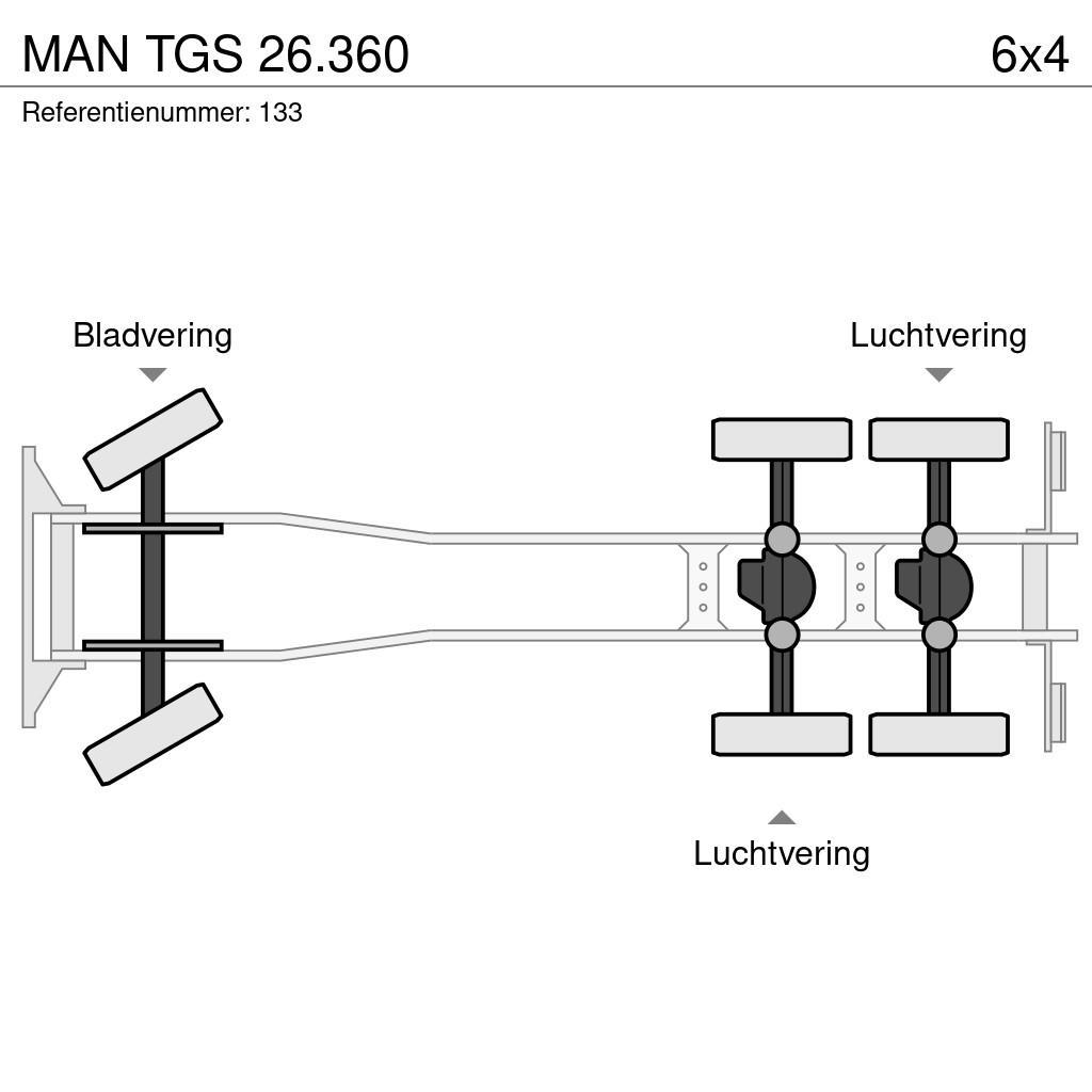 MAN TGS 26.360 Camiões Ampliroll