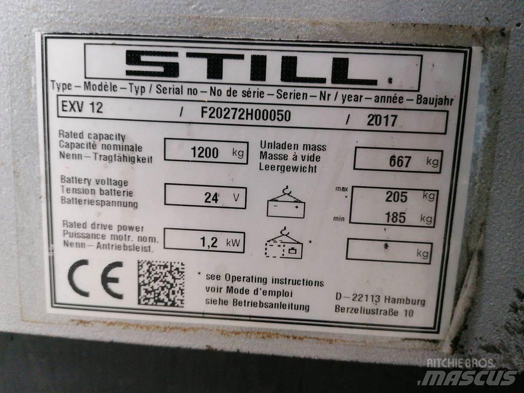 Still EXV12 Empilhador para operador externo
