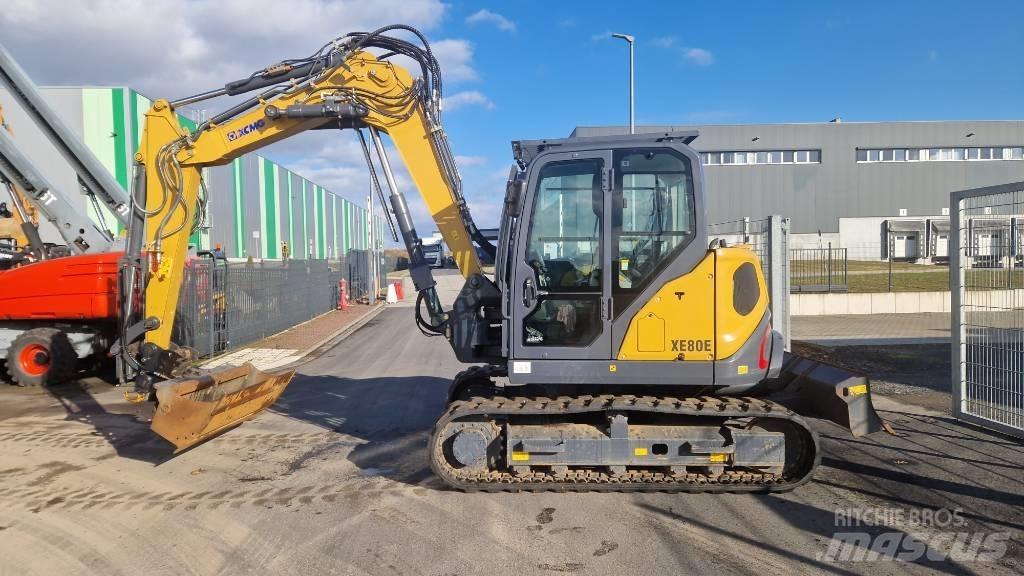 XCMG XE 80 E Escavadoras Midi 7t - 12t