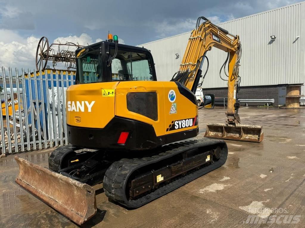Sany SY 80 U Escavadoras Midi 7t - 12t