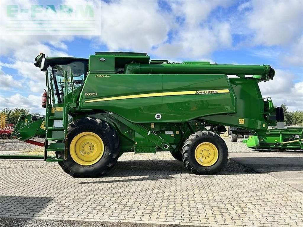 John Deere t670 hm Ceifeiras debulhadoras