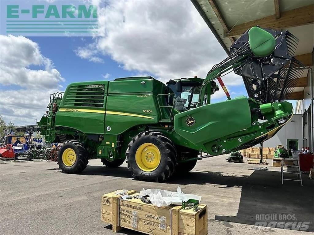 John Deere t670 hm Ceifeiras debulhadoras