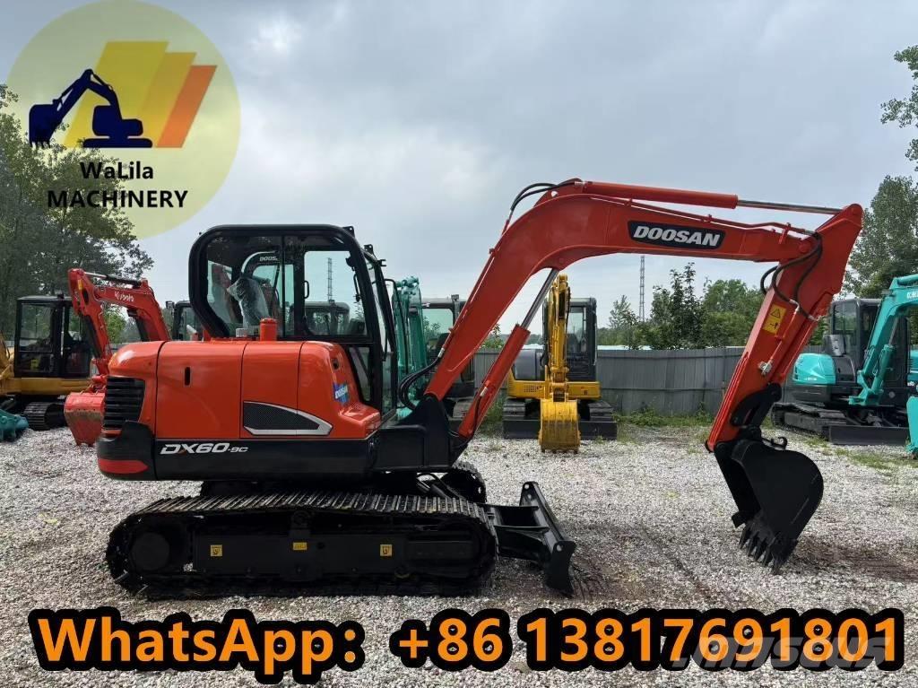 Doosan DX 60 Mini Escavadoras <7t