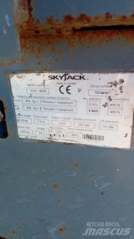 SkyJack SJ4626 Elevadores de tesoura