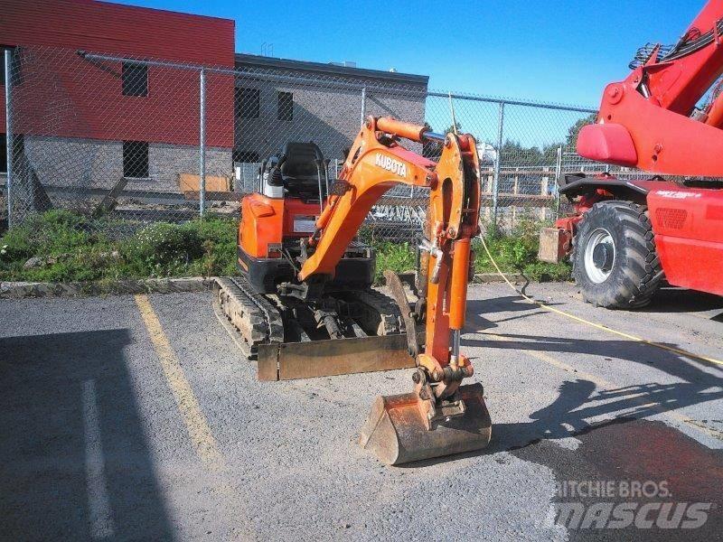 Kubota U 17 Mini Escavadoras <7t