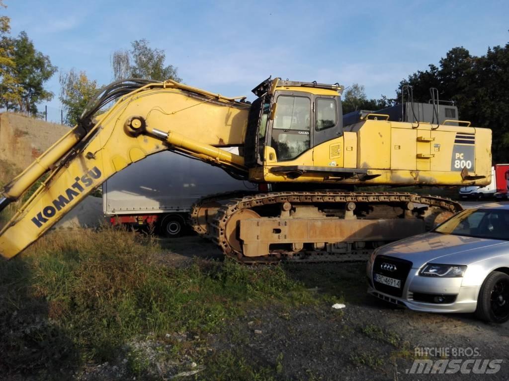 Komatsu PC800-8 Escavadoras de rastos
