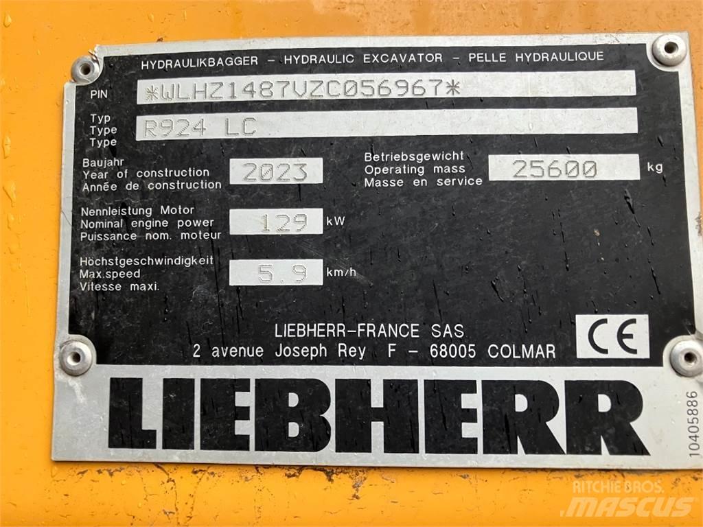 Liebherr R924 Escavadoras de rastos
