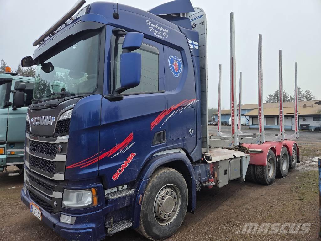 Scania R730 Camiões de transporte de troncos
