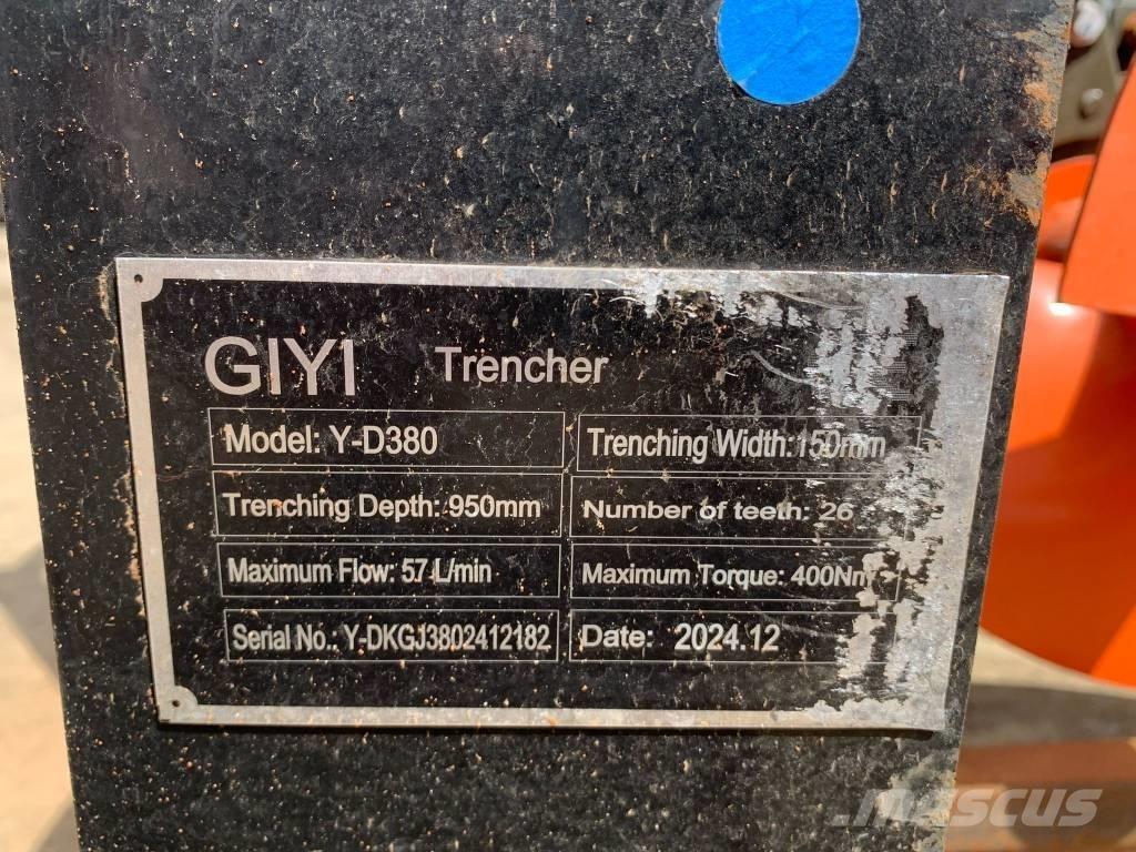  GIYI D380 TRENCHER Outros componentes