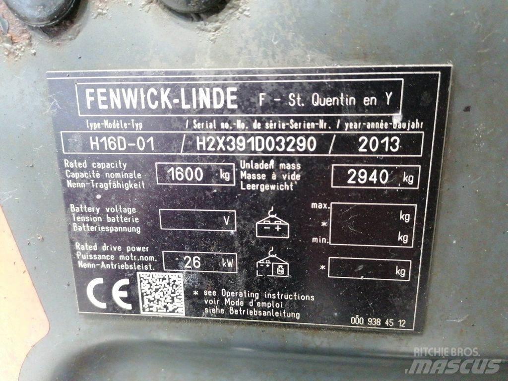 Linde H16D-01 Empilhadores Diesel