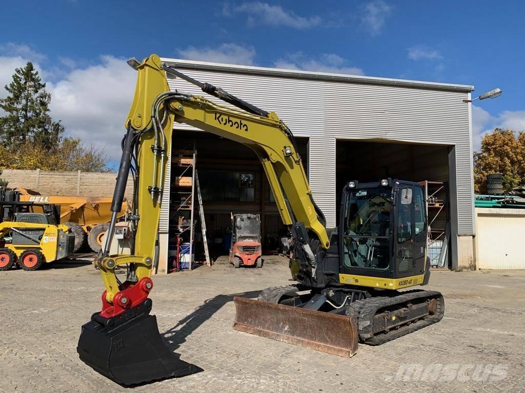 Kubota KX080-4@ Escavadoras Midi 7t - 12t
