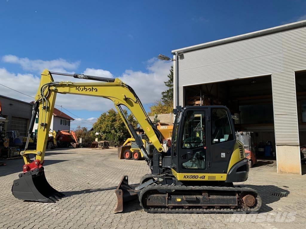 Kubota KX080-4@ Escavadoras Midi 7t - 12t
